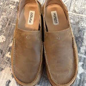 OluKai Men's Moloa slip on loafer shoes size 10.5